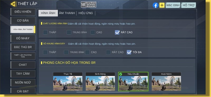 Đối với Call Of Duty Mobile, mình hoàn toàn chỉnh được đồ họa ở mức cao nhất với iPhone 14. Đối với Call Of Duty Mobile, mình hoàn toàn chỉnh được đồ họa ở mức cao nhất với iPhone 14.