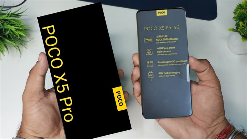 POCO X5 Pro 5G bị rò rỉ hình ảnh thực tế trước thềm ra mắt