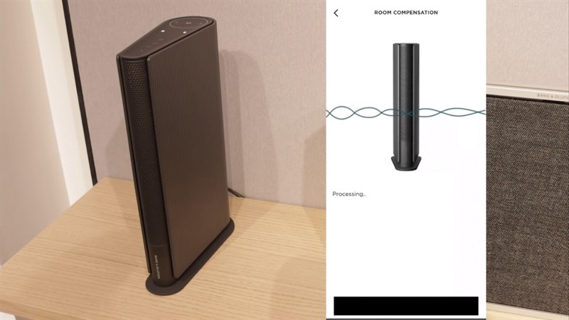 B&O Beosound Emerge cũng được tích hợp tính năng Active Room Compensation (tạm dịch: Bù âm chủ động theo môi trường).