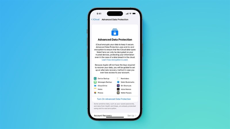 iOS 16.3 sẽ mang tính năng Bảo vệ dữ liệu nâng cao đến tay người dùng thiết bị Apple trên toàn cầu iOS 16.3 sẽ mang tính năng Bảo vệ dữ liệu nâng cao đến tay người dùng thiết bị Apple trên toàn cầu