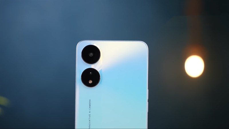 OPPO A78 5G được trang bị camera kép với ống kính chính có độ phân giải 50 MP