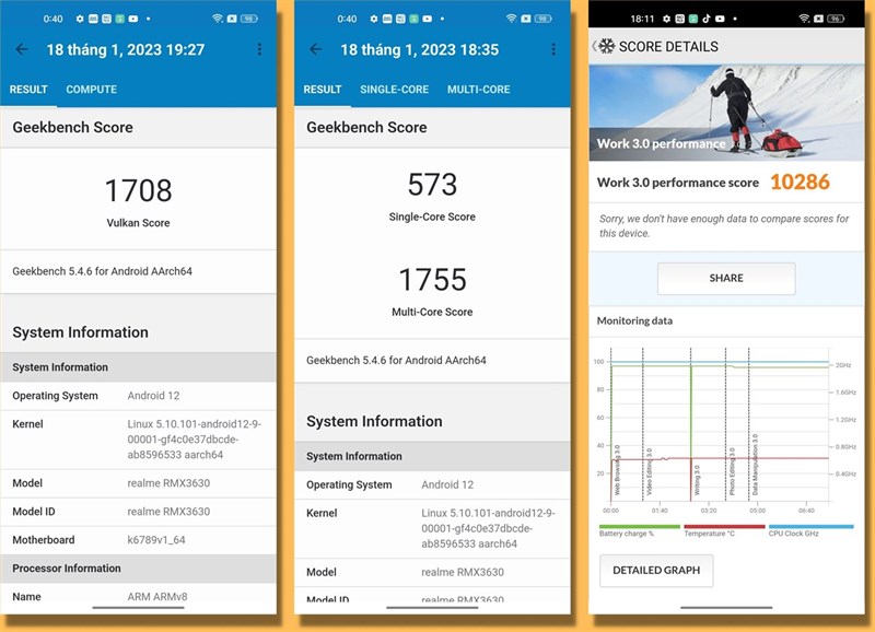 Đánh giá hiệu năng realme 10 Đánh giá hiệu năng realme 10