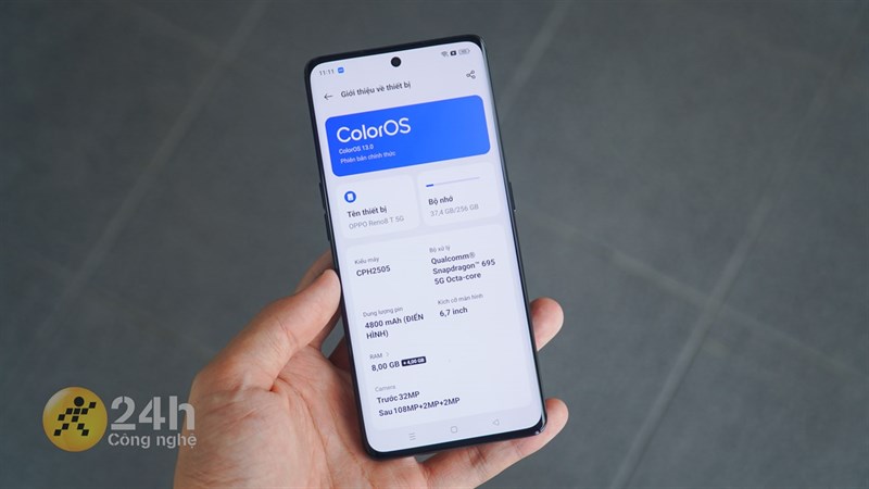 Trên tay OPPO Reno8 T 5G