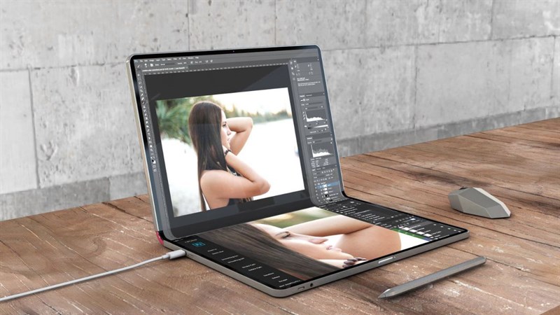 Laptop màn gập tới từ Apple sẽ tạo nên một phân khúc hoàn toàn mới trong hệ sinh thái của hãng (Ảnh: MacRumors) Laptop màn gập tới từ Apple sẽ tạo nên một phân khúc hoàn toàn mới trong hệ sinh thái của hãng (Ảnh: MacRumors)
