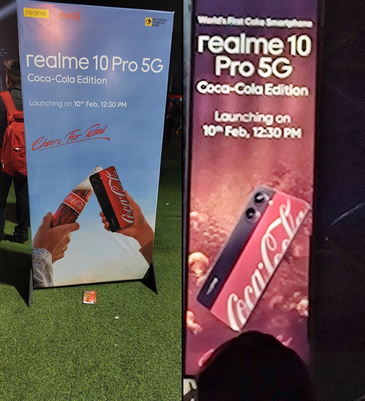 realme xác nhận hợp tác với Coca-Cola realme xác nhận hợp tác với Coca-Cola