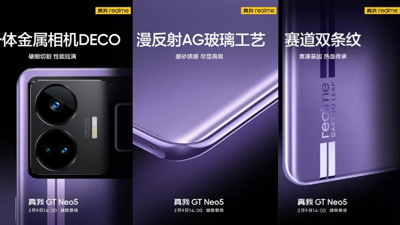 Các tấm poster do realme đăng tải Các tấm poster do realme đăng tải