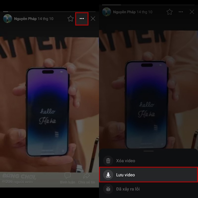 Cách tải story đã quá 24h trên Facebook Cách tải story đã quá 24h trên Facebook