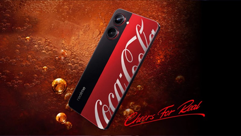 realme 10 Pro 5G Coca-Cola Edition lộ diện ngoài đời thực realme 10 Pro 5G Coca-Cola Edition lộ diện ngoài đời thực
