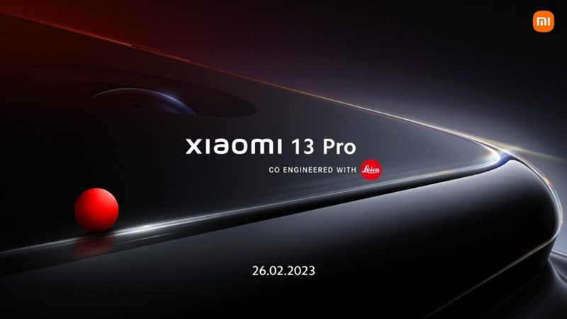 Bộ ba Xiaomi 13 chỉ cách ngày ra mắt hơn 2 tuần