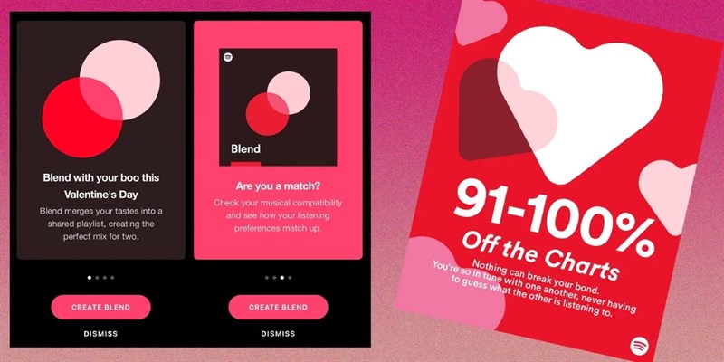 Spotify sẽ biết gu nhạc của bạn và người yêu hợp nhau cỡ nào