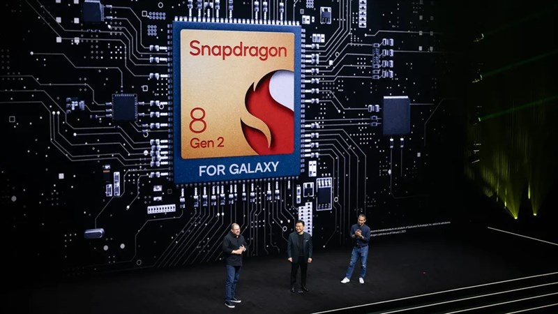 Vi xử lý Snapdragon 8 Gen 2 for Galaxy là một trong những điểm nhấn quan trọng của Galaxy S23+