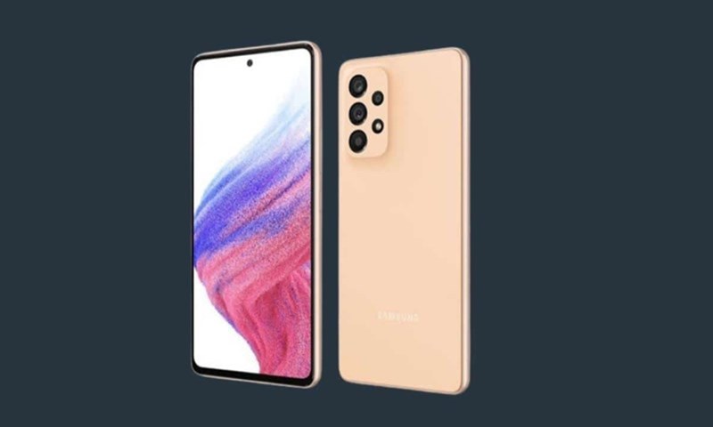 Thiết kế của Galaxy A54 bị rò rỉ với màn hình sang trọng. (Ảnh: Dealntech)