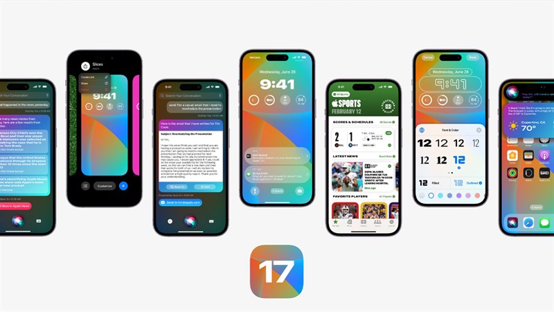 Ngắm nhìn concept iOS 17 ứng dụng trí tuệ nhân tạo AI