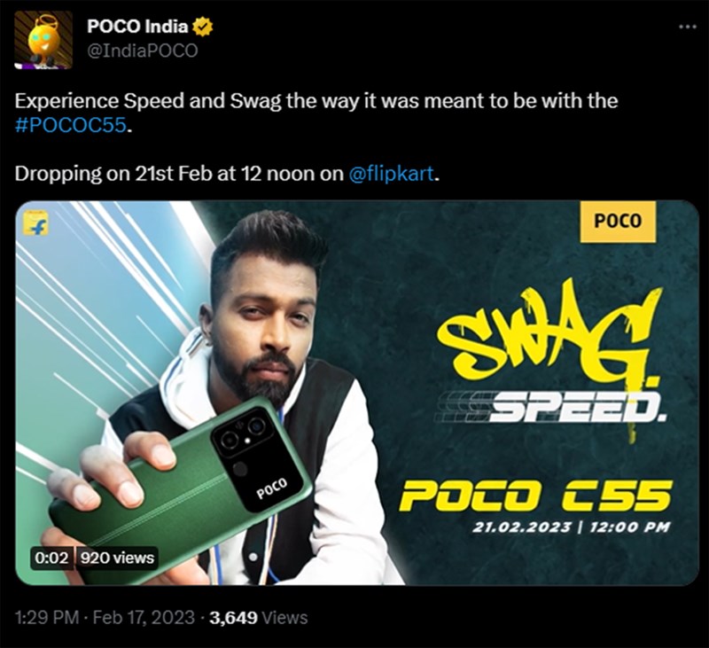 POCO C55 ấn định ngày ra mắt POCO C55 ấn định ngày ra mắt