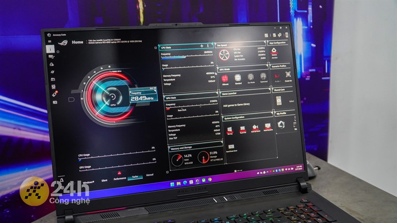 ASUS ROG STRIX Scar 18 2023 được trang bị vi xử lý Intel Core i9-13980HX