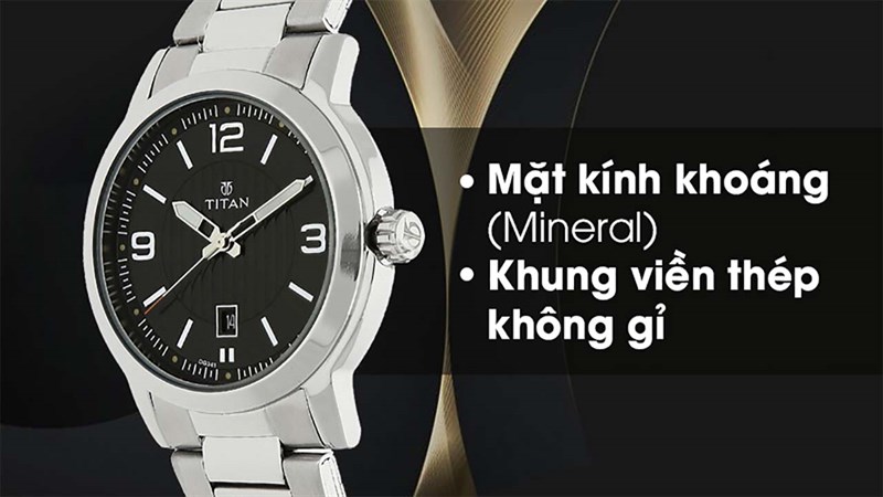 Đồng hồ TITAN 42 mm Nam 1730SM03