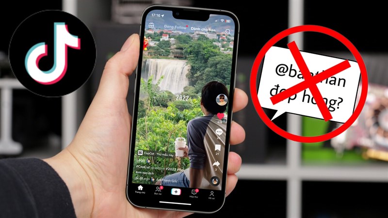 Cách chặn tag vào bình luận trên TikTok