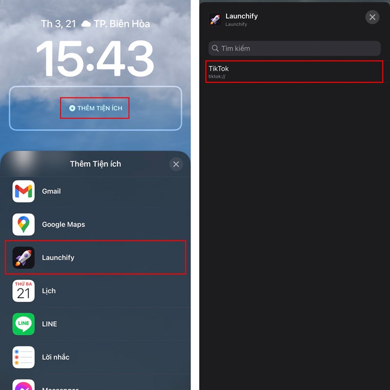 Cách mở ứng dụng từ màn hình khóa iPhone Cách mở ứng dụng từ màn hình khóa iPhone