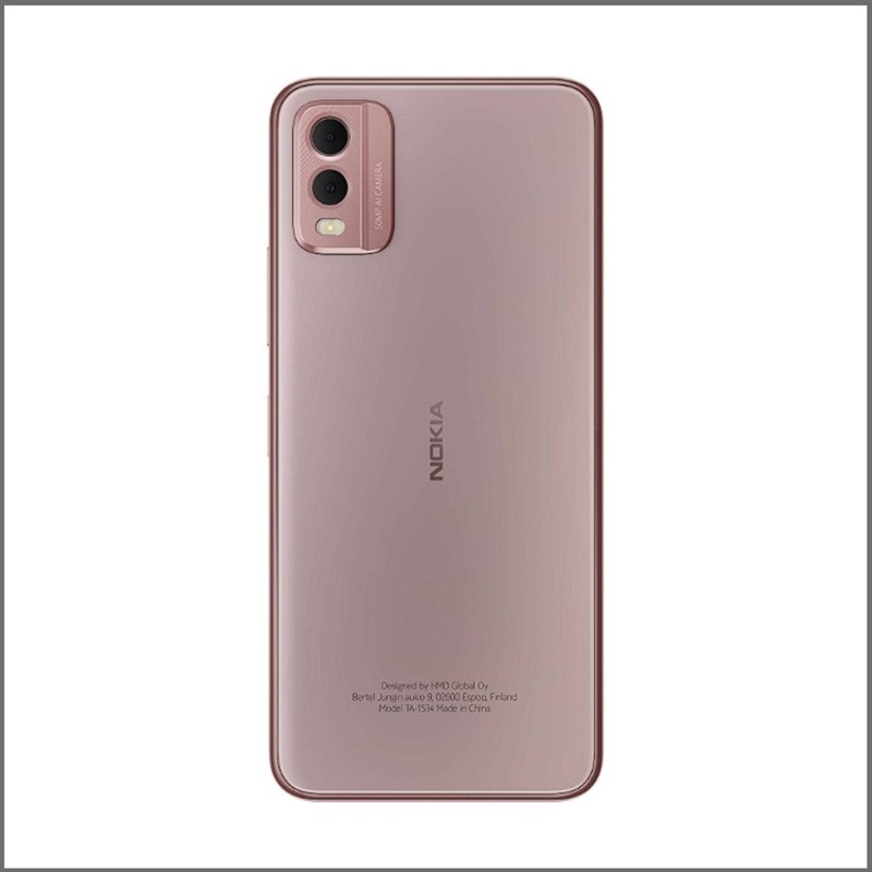 Mặt lưng màu Beach Pink trên Nokia C32