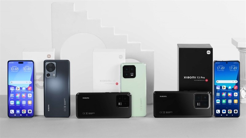 Cận cảnh bộ ba Xiaomi 13 Series Cận cảnh bộ ba Xiaomi 13 Series