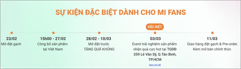 Sự kiện trải nghiệm Xiaomi 13 Series Sự kiện trải nghiệm Xiaomi 13 Series