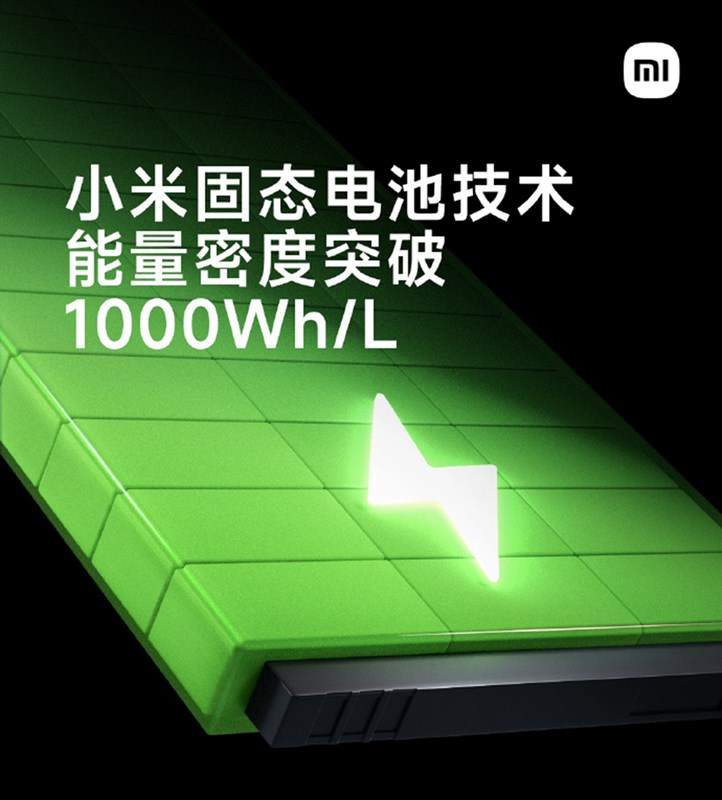 Xiaomi giới thiệu công nghệ pin thể rắn mới