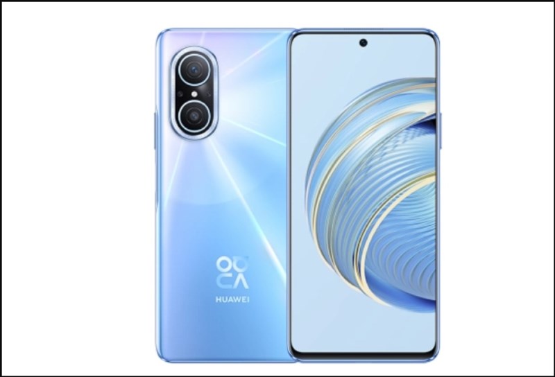 Thiết kế mặt trước và sau của Huawei Nova 10 Youth Edition Thiết kế mặt trước và sau của Huawei Nova 10 Youth Edition