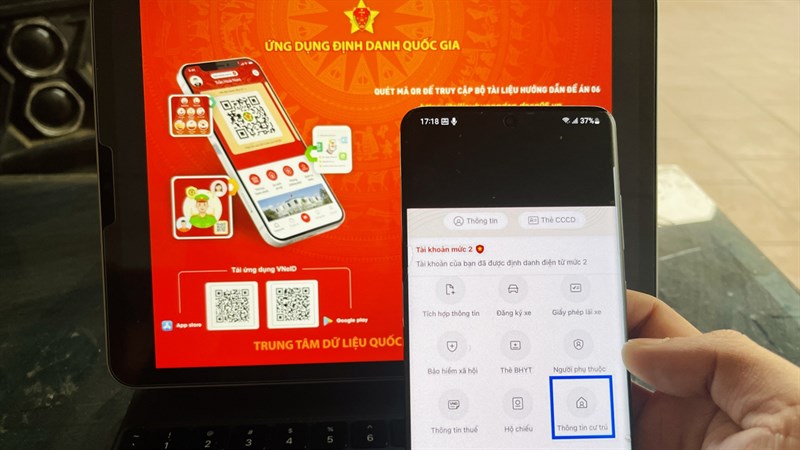 VNeID chính thức tích hợp thông tin cư trú VNeID chính thức tích hợp thông tin cư trú