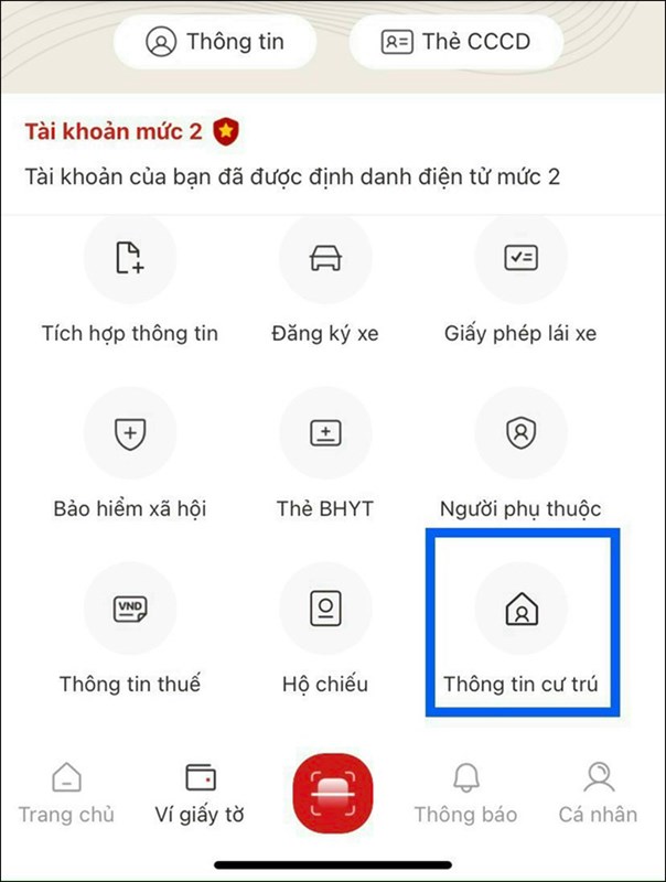 VNeID chính thức tích hợp thông tin cư trú VNeID chính thức tích hợp thông tin cư trú
