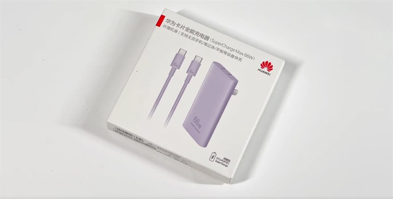 Trên tay Huawei SuperCharge Max 66 W Trên tay Huawei SuperCharge Max 66 W