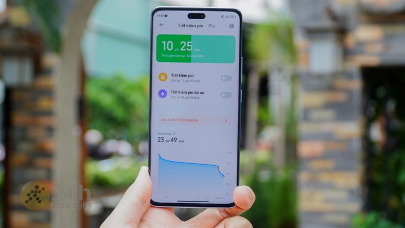 Thời lượng sử dụng gần 9 tiếng mà Xiaomi 13 Lite mang lại là rất tốt. Thời lượng sử dụng gần 9 tiếng mà Xiaomi 13 Lite mang lại là rất tốt.