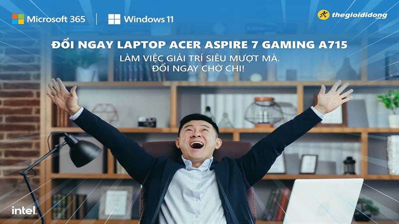 Laptop Acer Apsire 7 A715, làm việc giải trí mượt mà, săn ngay chờ chi Laptop Acer Apsire 7 A715, làm việc giải trí mượt mà, săn ngay chờ chi