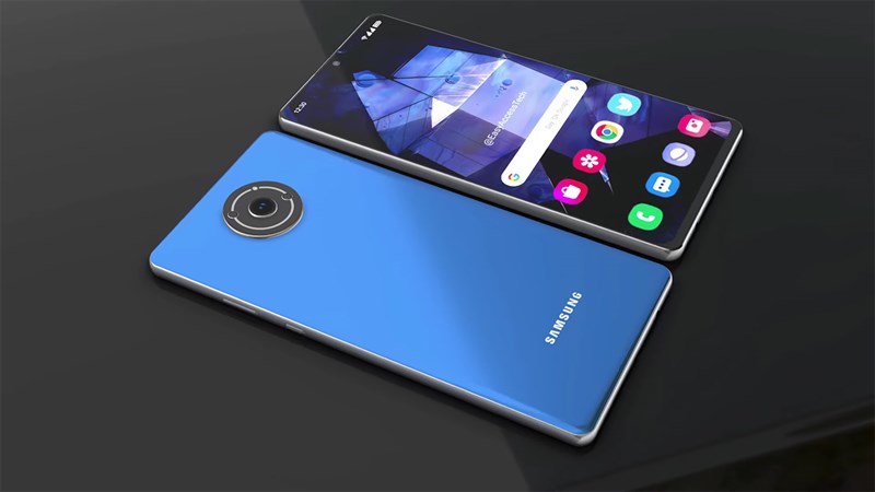 Mong rằng Galaxy F05 có thể sở hữu thiết kế đẹp mắt như bản concept