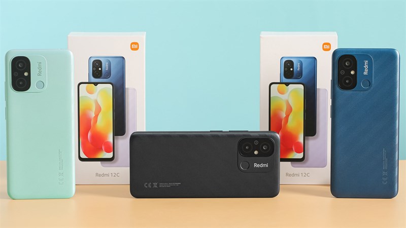 Redmi 12C có mấy màu?