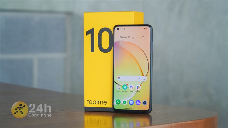 realme 10 nhận bản cập nhật Android 13 ổn định