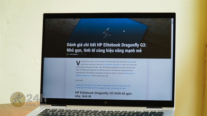 HP Elitebook X360 1040 G9 còn được trang bị dung lượng RAM 16 GB nên có thể phục vụ cực kỳ tốt cho công việc của mình HP Elitebook X360 1040 G9 còn được trang bị dung lượng RAM 16 GB nên có thể phục vụ cực kỳ tốt cho công việc của mình