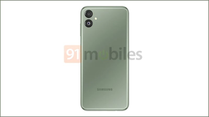 Galaxy F14 phiên bản màu xanh lục lộ ảnh render