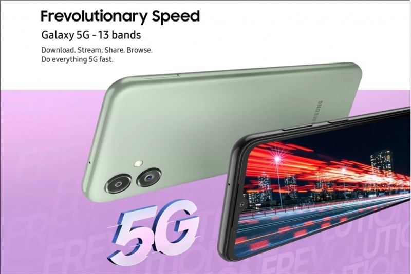 Poster hé lộ về Galaxy F14 5G Poster hé lộ về Galaxy F14 5G