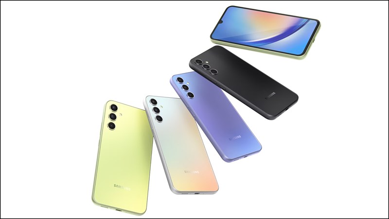Samsung Galaxy A34 và Galaxy A54 có mấy màu? Samsung Galaxy A34 và Galaxy A54 có mấy màu?