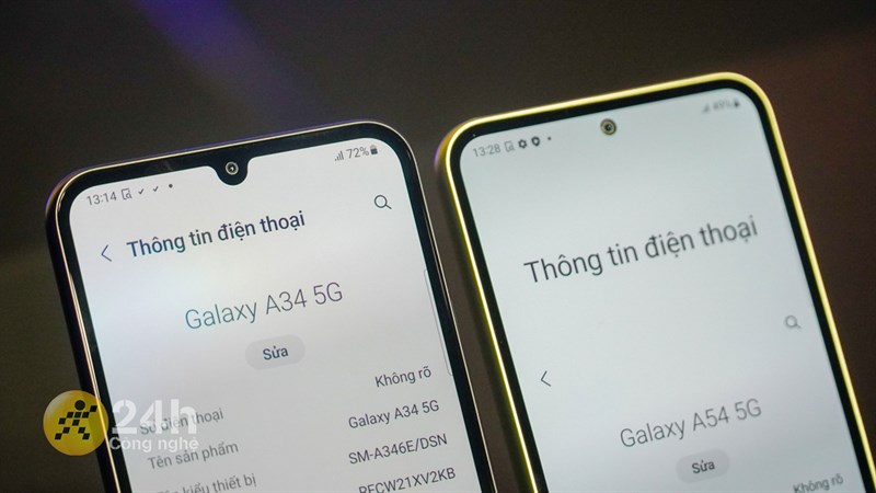 So sánh Galaxy A54 và Galaxy A34: Chênh nhau 2 triệu liệu có sự khác biệt quá lớn?