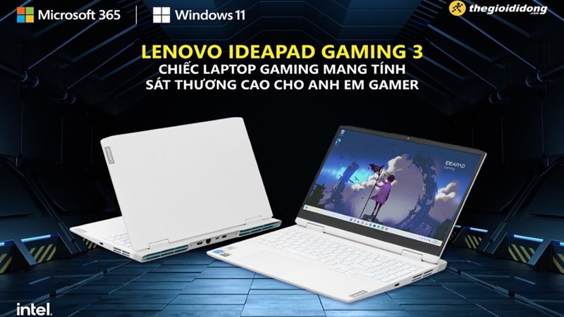 Lenovo Idepad Gaming 3, chiếc laptop gaming mang tính 'sát thương' cao cho anh em gamer