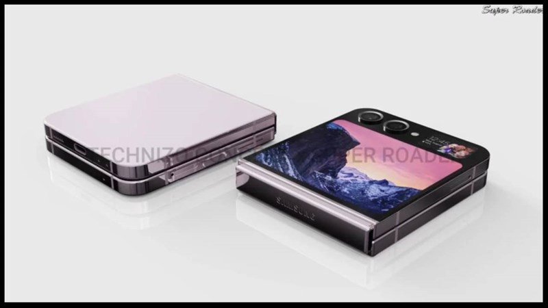 Samsung Galaxy Z Flip5 rò rỉ thiết kế: Có 2 màn hình, màn hình nào cũng hút mắt Samsung Galaxy Z Flip5 rò rỉ thiết kế: Có 2 màn hình, màn hình nào cũng hút mắt
