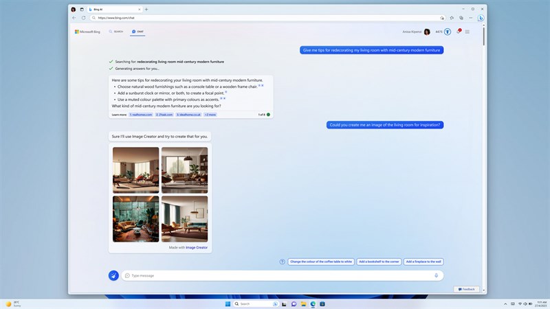 Bing ra mắt công cụ tạo hình ảnh bằng AI Bing ra mắt công cụ tạo hình ảnh bằng AI