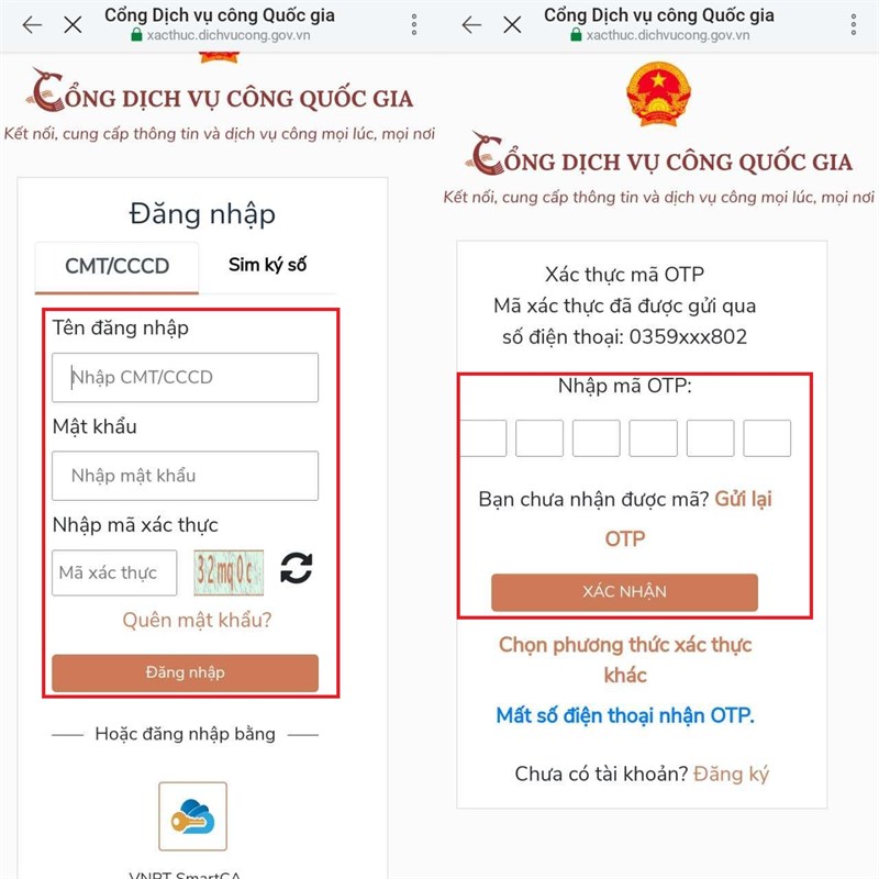 Trình báo mất hộ chiếu online