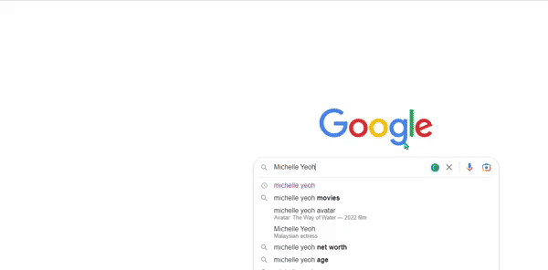 Cận cảnh Easter Egg của Google khi tìm kiếm diễn viên chính của phim Cận cảnh Easter Egg của Google khi tìm kiếm diễn viên chính của phim