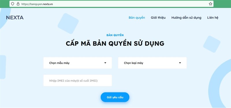 hướng dẫn nhận quà và cài đặt