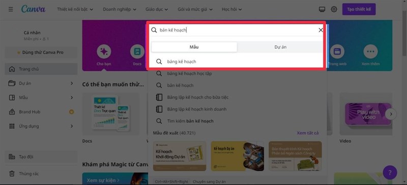 Cách tạo bảng kế hoạch trên canva Cách tạo bảng kế hoạch trên canva