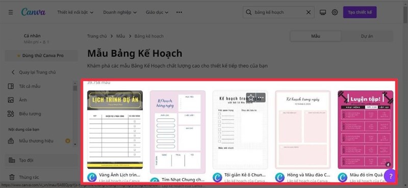 Cách tạo bảng kế hoạch trên canva Cách tạo bảng kế hoạch trên canva