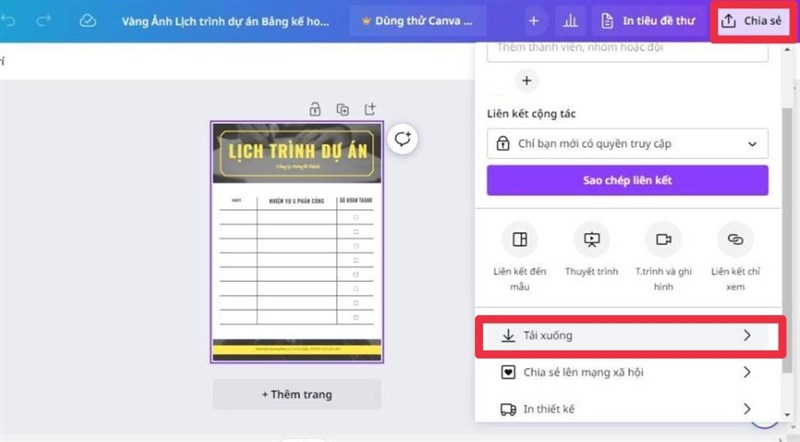 Cách tạo bảng kế hoạch trên canva Cách tạo bảng kế hoạch trên canva
