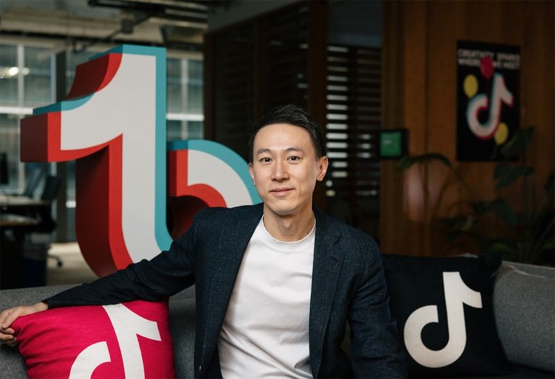 CEO TikTok Shou Zi Chew CEO TikTok Shou Zi Chew